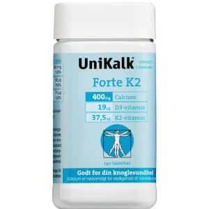 Køb UniKalk Forte K2 140 stk. online hos apotekeren.dk