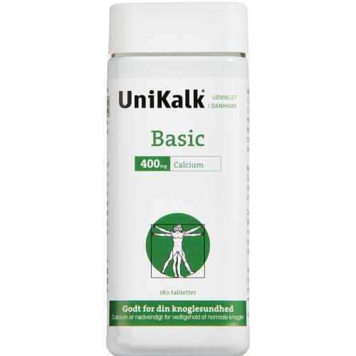 Køb UniKalk Basic Tabletter 180 stk. online hos apotekeren.dk