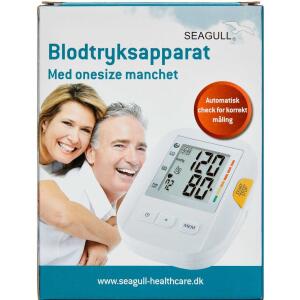 Køb Seagull blodtryksapparat HL868ED med blød manchet, 1 stk.  online hos apotekeren.dk