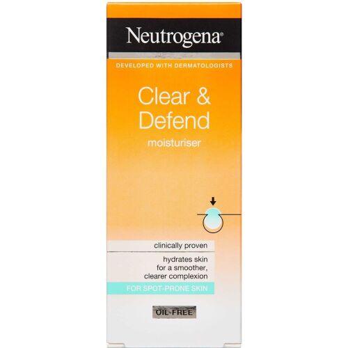 Køb Neutrogena Clear & Defend Moisturiser 50 ml online hos apotekeren.dk