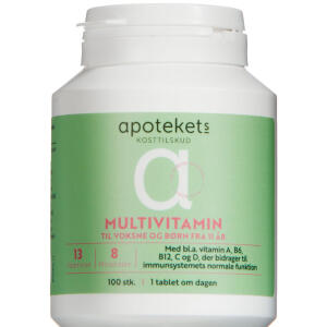 Køb Apotekets Multivitamin 100 stk. online hos apotekeren.dk