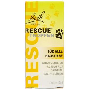 Køb Bach Rescue Pet Dråber 10 ml online hos apotekeren.dk