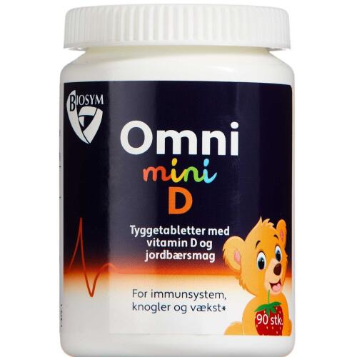 Køb BIOSYM OMNIMINI D TYGGETABL online hos apotekeren.dk