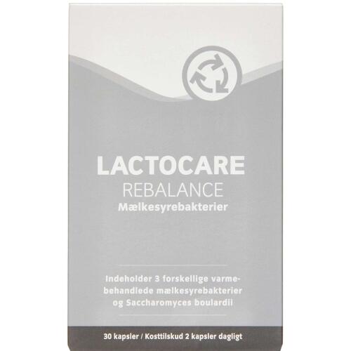Køb LACTOCARE RE-BALANCE KAPSLER online hos apotekeren.dk