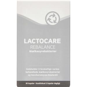 Køb Lactocare Rebalance 30 stk online hos apotekeren.dk