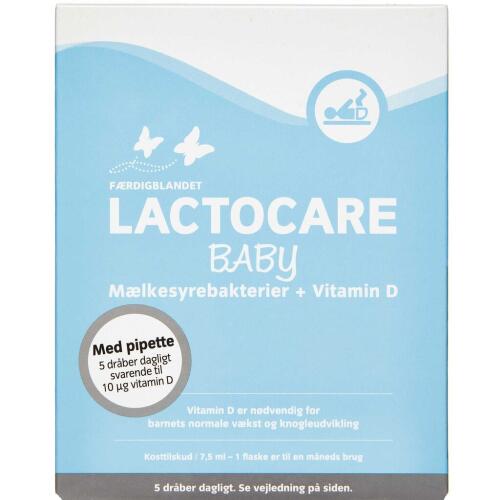 Køb Lactocare Baby Dråber 7,5 ml online hos apotekeren.dk