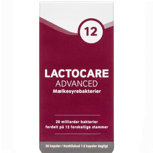 Køb Lactocare Advanced kapsler 30 stk. online hos apotekeren.dk