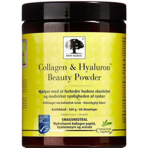 Køb Collagen & Hyaluron Beauty Powder 360 g online hos apotekeren.dk