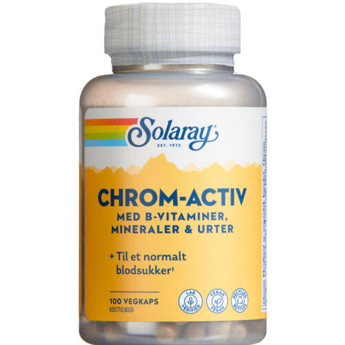 Køb Solaray Chrom-Activ 100 stk. online hos apotekeren.dk