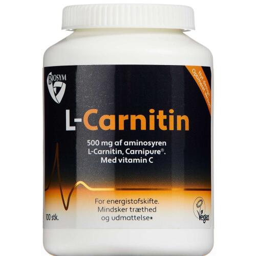 Køb L-Carnitin 100 stk. online hos apotekeren.dk