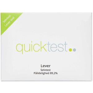 Køb Quicktest Lever Selvtest 1 stk. online hos apotekeren.dk