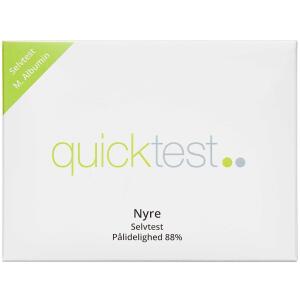Køb Quicktest Nyre Selvtest 1 stk. online hos apotekeren.dk