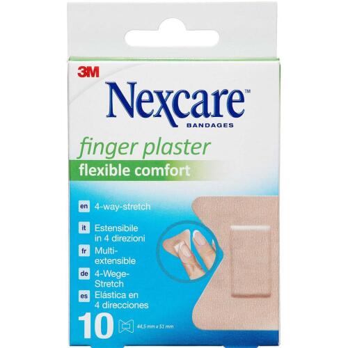 Køb Nexcare Finger Plaster Flexible Comfort 10 stk. online hos apotekeren.dk