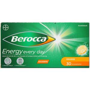 Køb Berocca Orange brusetabletter 30 stk. online hos apotekeren.dk