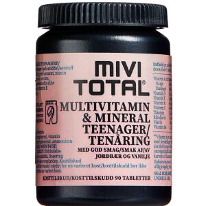 Køb Mivitotal Multivitamin & Mineral Teenager 90 stk. online hos apotekeren.dk
