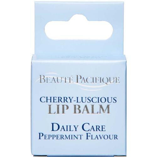 Køb Beauté Pacifique Cherry-Luscious Lip Balm Peppermint 15 ml online hos apotekeren.dk