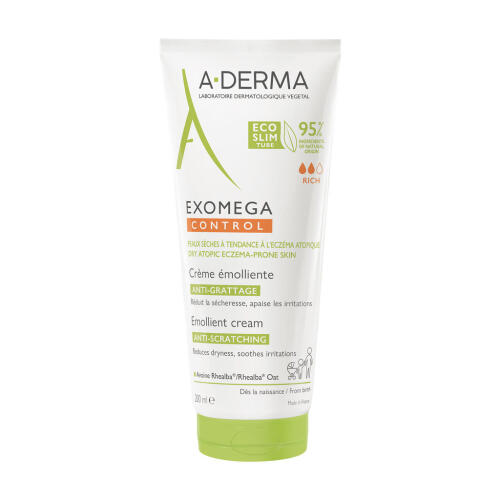 Køb A-Derma Exomega Control Cream 200 ml online hos apotekeren.dk