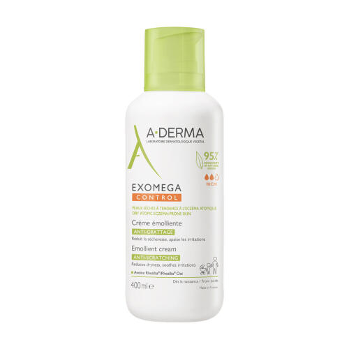 Køb A-Derma Exomega Control Cream 400 ml online hos apotekeren.dk