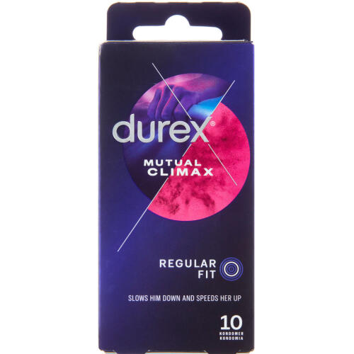 Køb Durex Mutual Climax Kondomer 10 stk. online hos apotekeren.dk