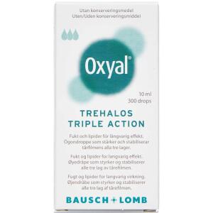 Køb Oxyal Trehalos Triple Action 10 ml online hos apotekeren.dk