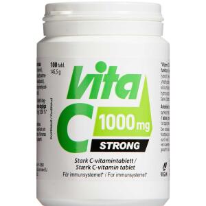 Køb Vita C Strong 1000 mg 100 stk. online hos apotekeren.dk