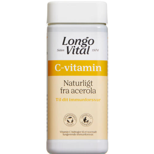 Køb Longo Vital C-vitamin tablet 150 stk. online hos apotekeren.dk