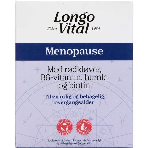 Køb LONGO VITAL MENOPAUSE TABL online hos apotekeren.dk