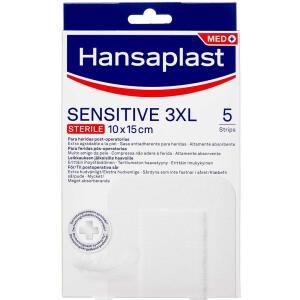 Køb HANSAPLAST SENSI. 3XL 10X15CM online hos apotekeren.dk