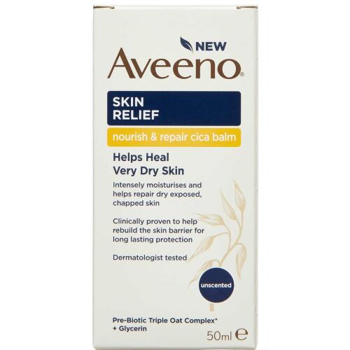 Køb Aveeno Skin Relief Nourish & Repair CICA Balm 50 ml online hos apotekeren.dk