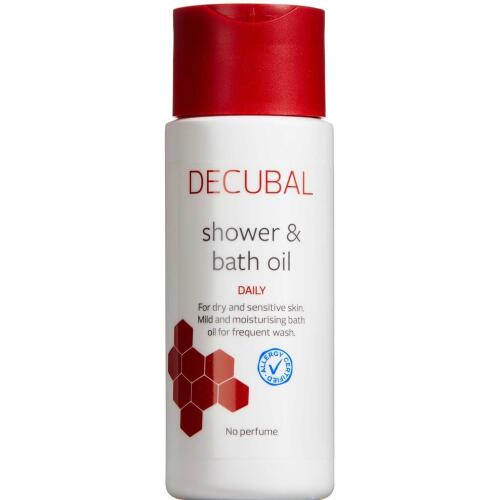 Køb Decubal Shower & Bath Oil 200 ml online hos apotekeren.dk