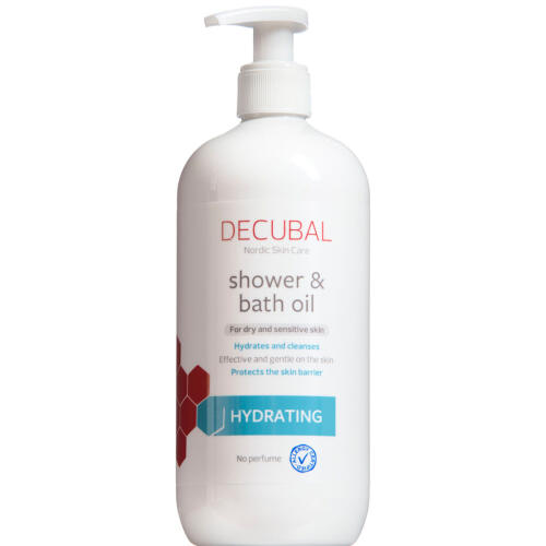 Køb DECUBAL SHOWER & BATH OIL online hos apotekeren.dk