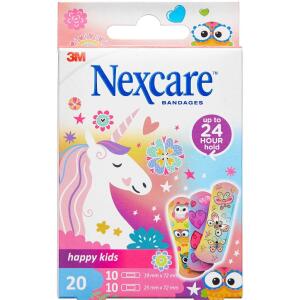 Køb Nexcare Happy Kids Magic Plaster 20 stk. online hos apotekeren.dk