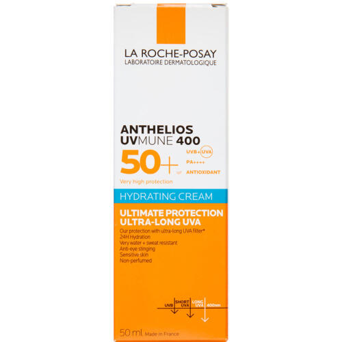 Køb LRP Anthelios UVMune Ultra Creme SPF50+ 50 ml online hos apotekeren.dk