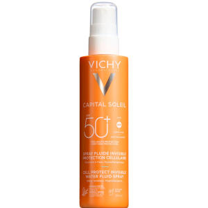 Køb Vichy Capital Soleil Cell Protect Solpray SPF50+ 200 ml online hos apotekeren.dk