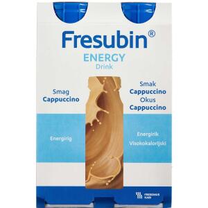 Køb Fresubin Energy Cappucino Drink 4 x 200 ml online hos apotekeren.dk