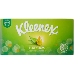 Køb Kleenex Balsam Box 64 stk. online hos apotekeren.dk