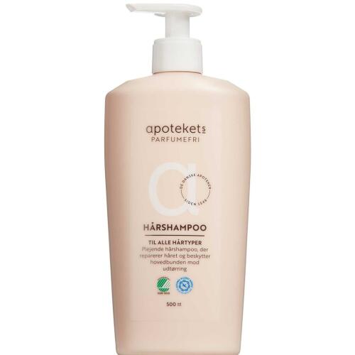 Køb Apotekets Parfumefri Hårshampoo 500 ml online hos apotekeren.dk