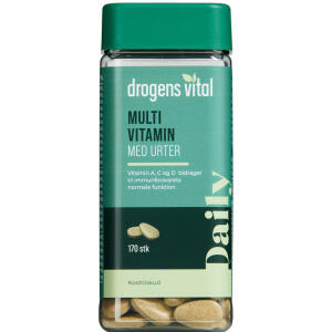 Køb Drogens Vital Multivitamin med Urter 170 stk. online hos apotekeren.dk