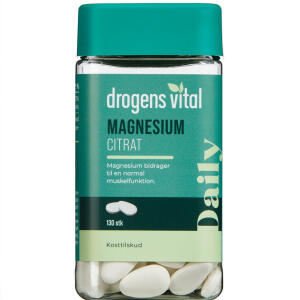 Køb Drogens Vital Magnesium Citrat 130 stk. online hos apotekeren.dk