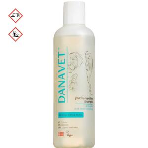 Køb DanaVet Klorhexidin Shampoo 250 ml online hos apotekeren.dk