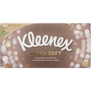 Køb Kleenex Ultra Soft Box 64 stk. online hos apotekeren.dk