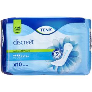 Køb Tena Discreet Extra 10 stk. online hos apotekeren.dk