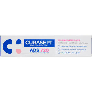 Køb Curasept ADS 720 Tandpasta 0,20% CHX 75 ml online hos apotekeren.dk
