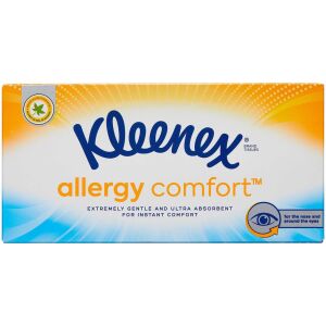 Køb Kleenex Allergy Comfort Box 56 stk. online hos apotekeren.dk
