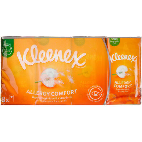 rolle pille Comorama KLEENEX ALLERGY COMFORT LOMME | apotekeren.dk | Køb online nu!