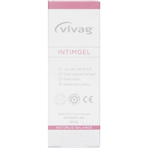 Køb Vivag Intimgel 50 ml online hos apotekeren.dk