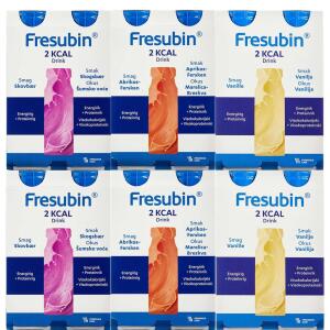 Køb Fresubin 2 kcal Drink Mix 6 x 4 x 200 ml online hos apotekeren.dk