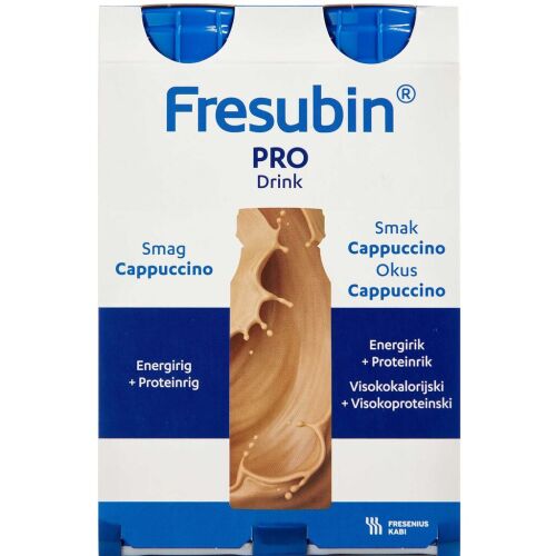 Køb FRESUBIN PRO CAPPUCCINO DRIK online hos apotekeren.dk