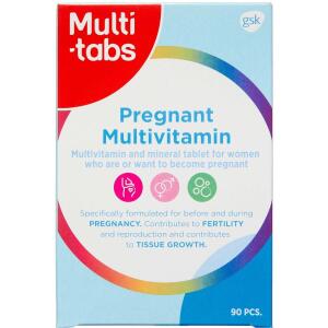 Køb Multi-tabs Pregnant Multivitamin 90 stk.  online hos apotekeren.dk