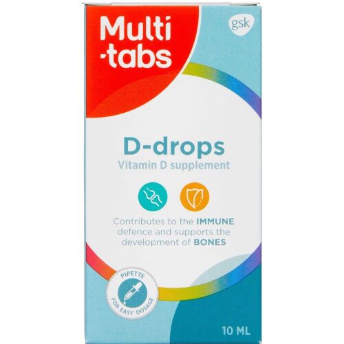 Køb Multi-tabs D-drops 10 ml online hos apotekeren.dk